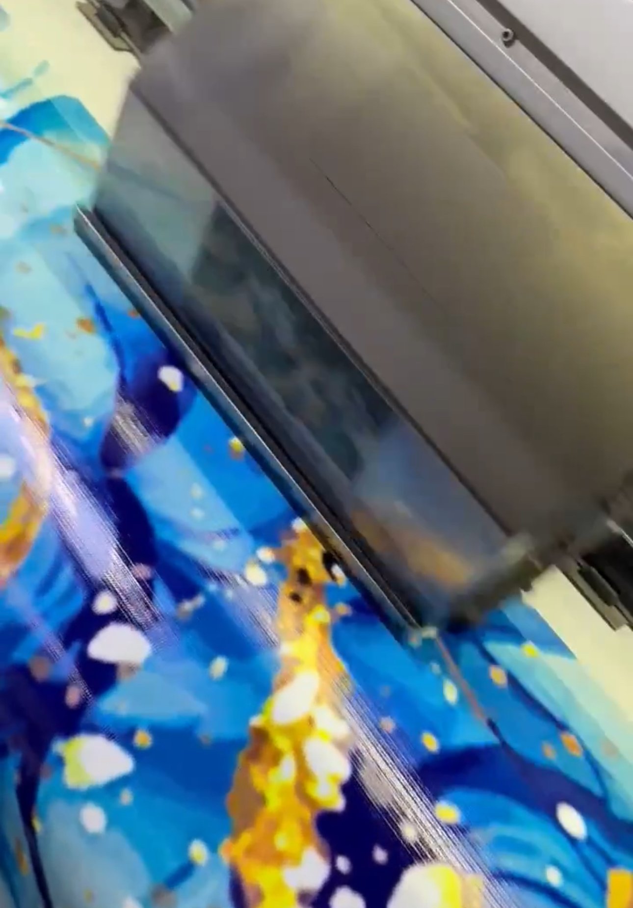 Крупный план печати